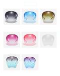 Mirrored Acrylic Protective Face Shield Colorful With Curved Temples