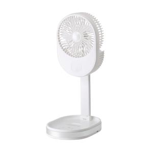 China 1500mAh Battery Capacity Household Portable Desktop Fan USB Charging Camping Folding Fan factory