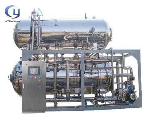Retort Autoclave Industrial Sterilization Equipment For Canned Food / Glass
