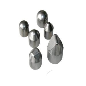 China Impact Resistant Construction Tool Parts Cemented Carbide Parabolic Buttons factory