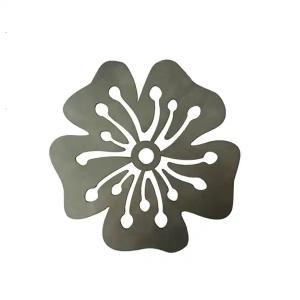 China Copper Customized Laser Cutting Parts Anodizing factory