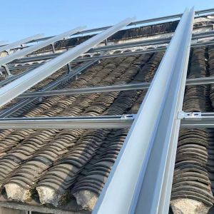 Waterproof HDG Gi Solar Mounting Channel PV Mounting Rails