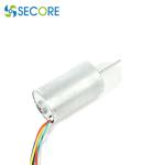 28mm Three Phase Brushless DC Motor , 12V Brushless Motor With Gearbox Encoder