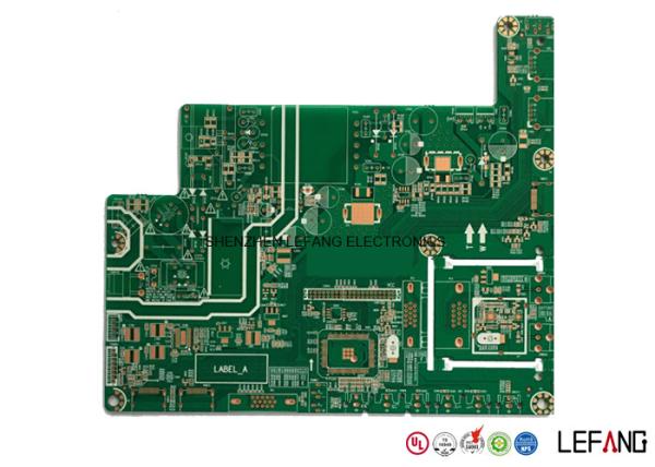 2 Layers OSP 94V0 High TG PCB Board For Industrial Control Green Ink 206 * 184