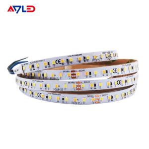 China CCT Tunable Adjustable Led Strip Light WW CW Led Streifen Farbwechsel Dmmbar factory