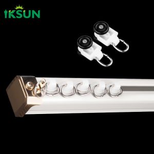 Balcony Aluminium Curtain Track OEM Profile Car Curtain Rail Square