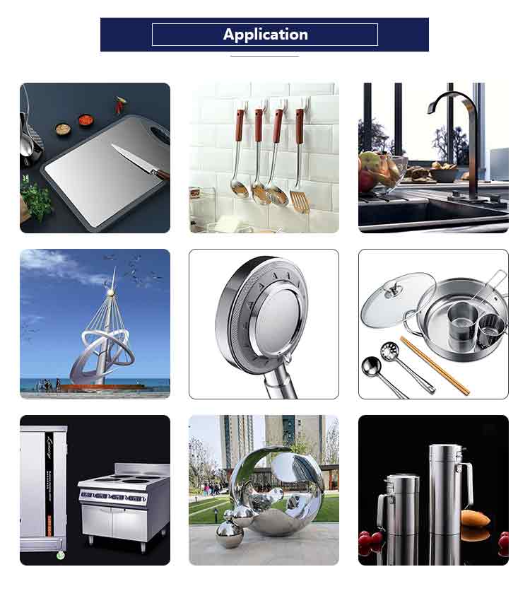 316l 0.3mm 1mm 14 Gauge Stainless Steel Flat Sheet For Commercial Kitchen Wall