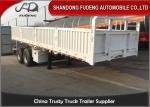 Steel Side Wall 2 Axle 30T Bulk Cement Tanker Trailer