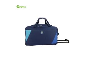 China 600D Polyester Economic Wheeled Duffel Luggage With In Line Skate Wheels factory
