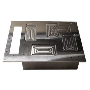 OEM Skived Fin Heat Sink Aluminum Material CNC Processing Service