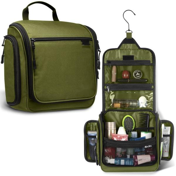 Waterproof Large Hygiene Toiletry Makeup Cosmetics Customizable Duffle Bags with