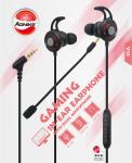 Dual Microphone 32Ohm 110dB In Ear Gaming Earphones