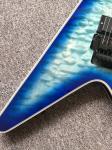 Custom shop blueburst Flying V Electric Guitar flying v guitar China OEM Guitar