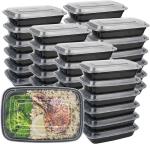 500ml PP Food Storage Container With Lid Freezer Microwave Safe