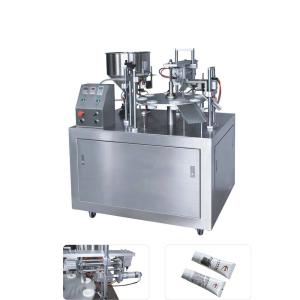 China Plastic Toothpaste Tube Filler And Sealer 600pcs/H AC220V factory
