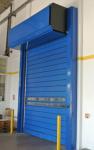 Powder Coated Insulated Sectional Overhead Door With 50-80mm Polyurethane Foam