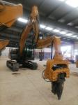 Vibratory Hydraulic Pile Driver Sheet Piling 10 Meter 3200 Rpm