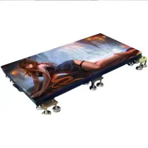 China 220V Voltage LED Dance Floor with RGB 3IN1 Control and Single Colours factory