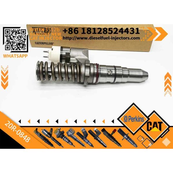 Construction Machinery Diesel Fuel Injector 20R-0848 20R-1270 20R-1263 20R-1282 for CAT Diesel Engine