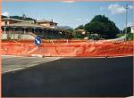 Red HDPE Anti UV Safety Construction Warning Fence Netting 80gsm - 200gsm