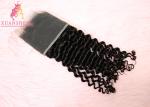Unprocessed Virgin 13x4 Lace Frontal Malaysian Curly Human Hair No Tangle