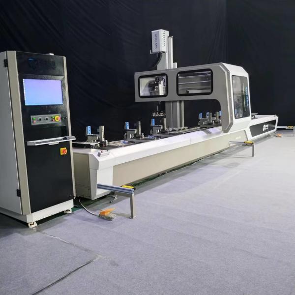 Aluminum Profile CNC Machining Center XYZB 4 Axis Wroking CAD-CAM Programming