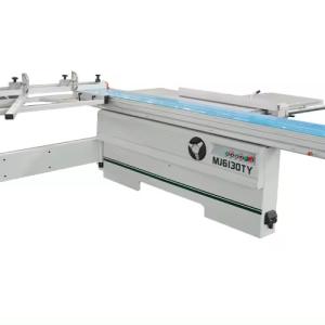 China accuracy OSETMAC MJ6130TY Manual Lifting Sliding Table Panel Saw for Wood Cutting factory