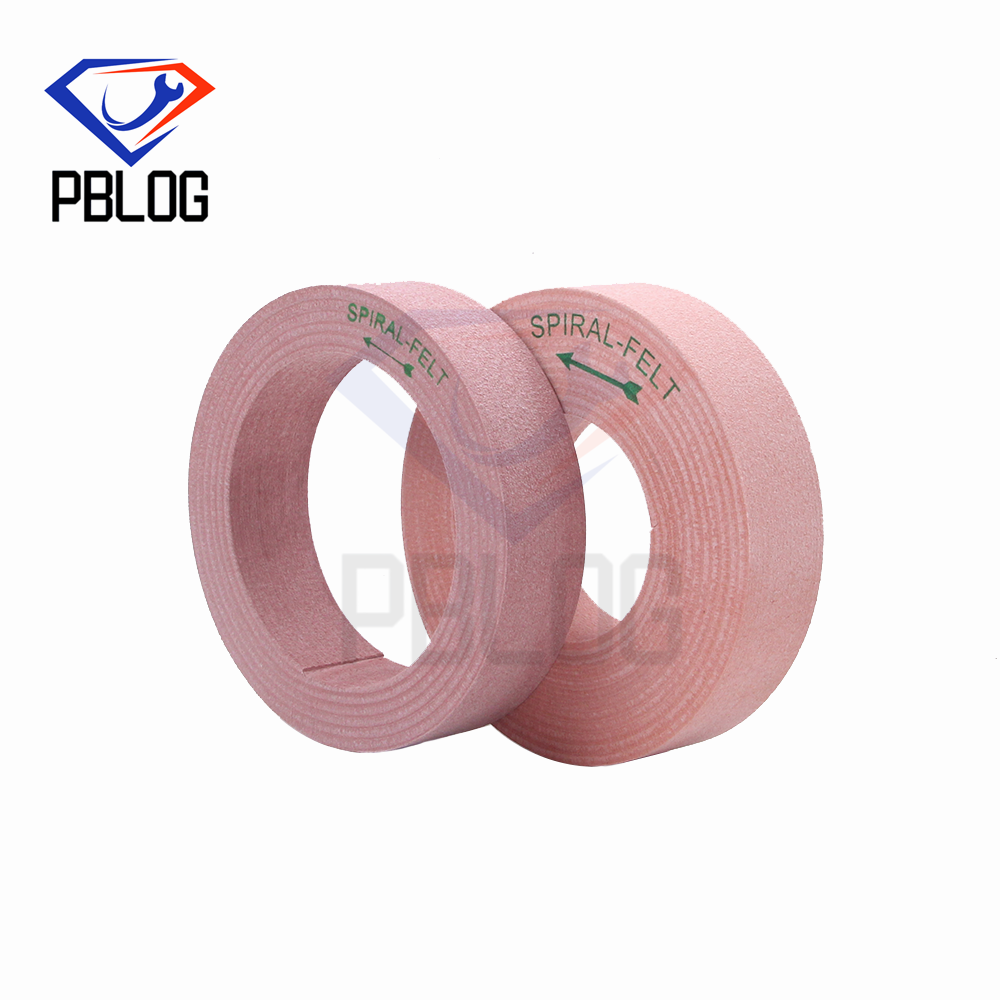 customizable glass edge processing tools Spiral wool Wheels felt polishing disc