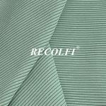 Eco Ribbed Activewear Knit Fabric Sustainable Workout Yoga Wear