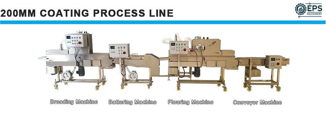 Hot Sale Chicken Pieces Flouring Machine