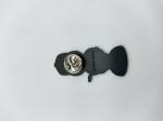 Cute Anime Metal Brooch Pin Skeleton Guitarist Color Filling Diecasting