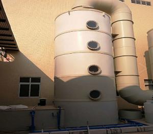 China 500mm Smoke Extraction System, Fume Scrubber System For Hot Dip Galvanized Line factory