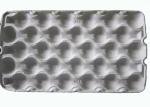 Customized Fruit Tray Pulp Moulded Products support Straw / Wood pulp molds