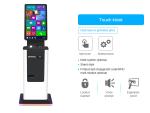 All Made By Steel Automatic Check In Terminal With Integrated Card Dispenser