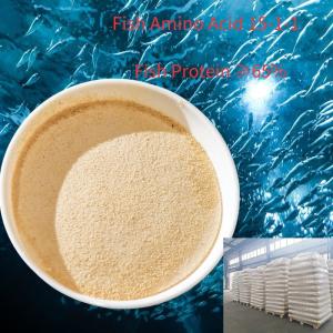 China FAA Compound Amino Acids N15 Chloride Free 9012-00-4 Organic Fertilizer For Agriculture factory