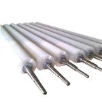Machine Round Nylon Brushes Industrial Cylindrical Shape With Long Handle