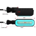 6500k Motorcycle LED Turn Signal Light For Electric Cars 12LED One Shaped