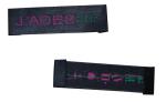 Washable Clothing Woven Labels Elegant Background Veins Customized For bags