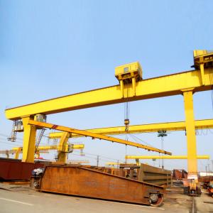 China Electric Single Beam Gantry Crane L Type 5t 12m / Min CE ISO Certificate factory