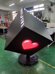China Customized 640x640 Led Cube Screen 6 Sides Showing factory