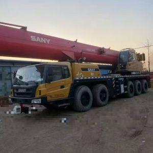 2022 Sany 110T 100 Tons Used All Terrain Crane , Mobile Truck Lifting Crane 2nd
