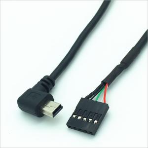 China Pitch 2.54mm 5 Pin Electronics Wire Harness For Computer Motherboard factory