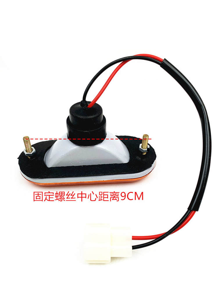 LED12V24V Truck J6 Headlight Test Light for Clearing Obstacles 258*108*11/2-16 Size