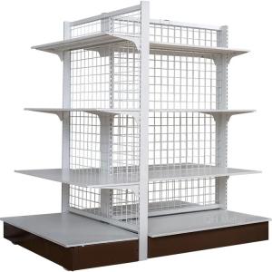 China Stable Durable Supermarket Display Shelving For Customized Product Display factory