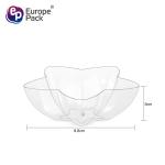 Eco-friendly material mini desserts food packing candy tray with star shape