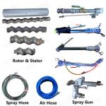 CE 25mm Hose Shotcrete Machine Spare Parts High Pressure Resistance