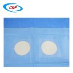 SMS Nonwoven Fabric Surgical Femoral Radial Angiography Drape For Hospitals And