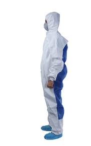 China Colored Disposable Medical Gowns Chemical Safety Clothing Antistatic S - 6XL factory