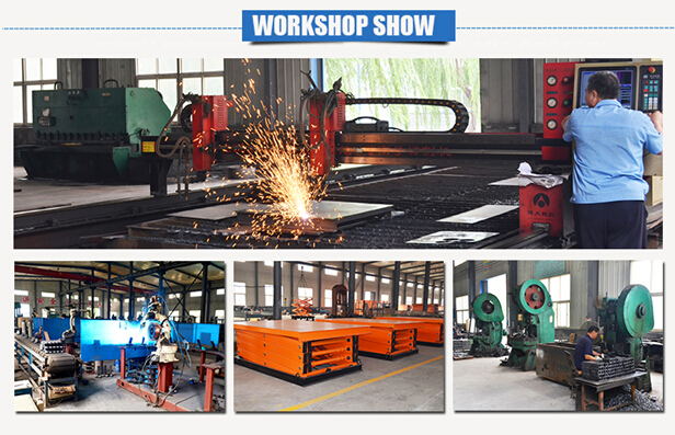 High Strength Steel Hydraulic Lifting Equipment with 2 tons Loading Capacity CE