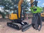 CE Excavator Grab For CAT320 PC200 Hydraulic Excavator Grapple
